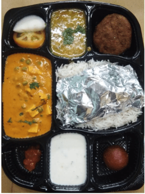 north indian corporate lunch mealbox in bangalore